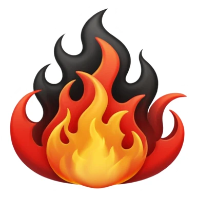 ❤️‍🔥🖤 sticker