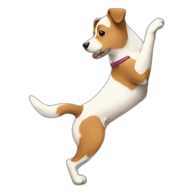 dog-climbing-bouldering sticker