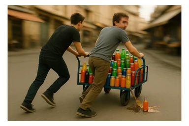 endi shu aravani bir balonchasi singan aka uka esa u ni yonida turganini yuzini k sticker