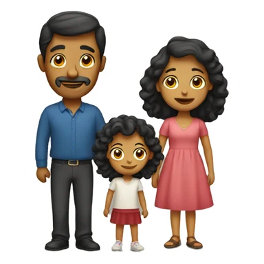 spanish family sticker