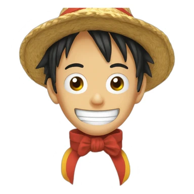 Luffy au chapeau de paille sticker