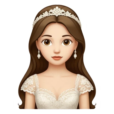 Hyper Realistic ornate Wedding dress displays  sticker