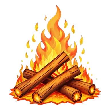 I want an bonfire emoji sticker