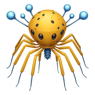 bacteriophage  sticker