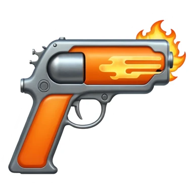 flame gun sticker