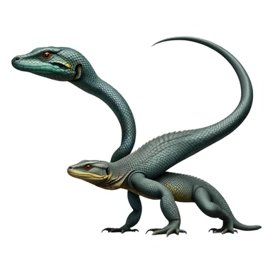 cinematic-monitor-lizard-realistic-full-body-standing-emoji,-long-powerful-tail-dragging-slightly-behind,-sleek-scaled-body-textured-with-rich-patterns,-head-tilted-dramatically,-dark-intense-eyes-observing-its-surroundings,-simplified-yet-realistic-focused-features,-highly-detailed,-glowing-with-an-almost-sarcastic-glow sticker