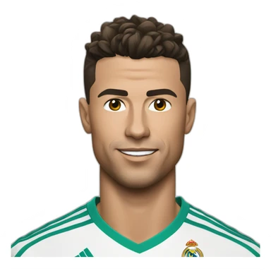 Ronaldo au réal madrid sticker