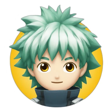Izuku midoria sticker