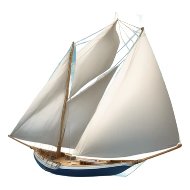 Setting sail sticker