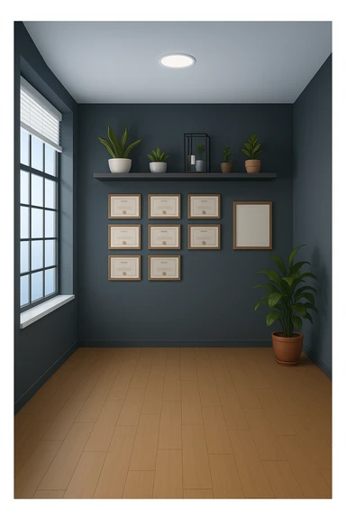 faMMI QUESTA STANZA SENZA LE PERSONE E SENZA LETTINO, SOLO LA STANZA. FALLA MOLTO PIù LUMINOSA CON LUCI PIù FREDDE E MODERNE, NON LUCI GIALLE sticker