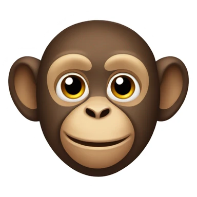 Monkey sticker