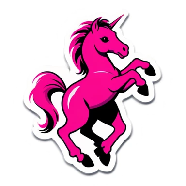 Dancing at Pink Pony Club sticker