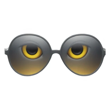 White Cat with sunglasses sticker