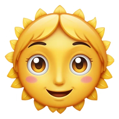 🥰 just like this emoji but with this face 😁 and instead of love use ✨ sticker