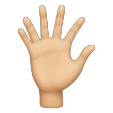 Cœur avec les mains sticker