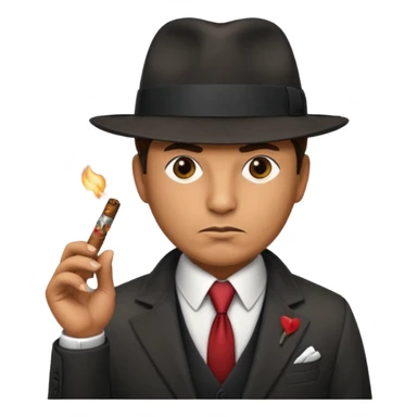 mafia leader sticker