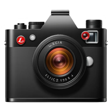 The leica logo sticker
