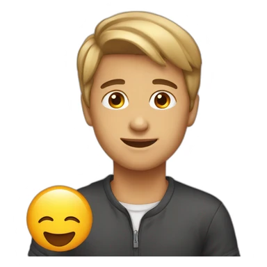 Boy best friend sticker