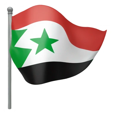 Syrian flag  sticker