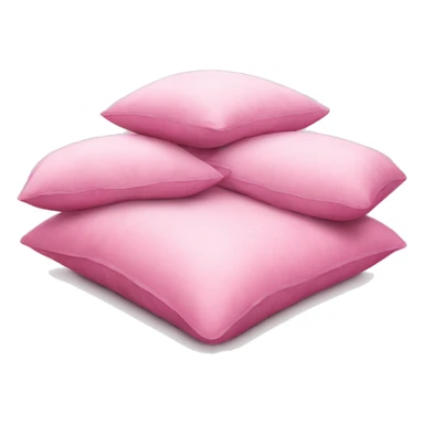 Three pink pillows sticker