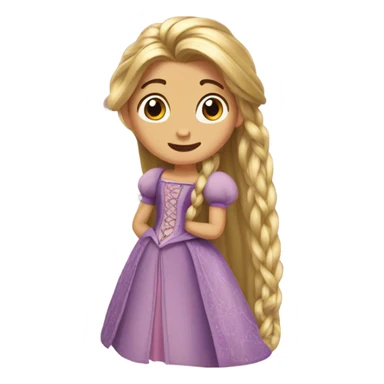 Rapunzel sticker