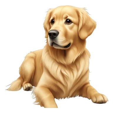 Golden Retriever Golden  sticker