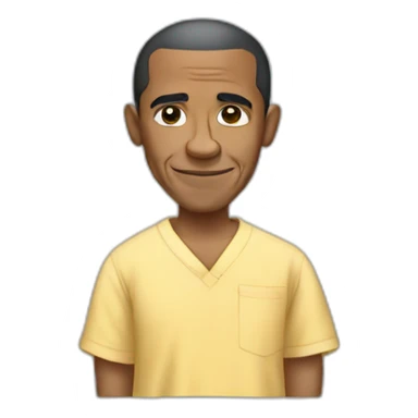obama in pijama sticker