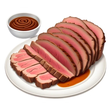 Roast beef sticker