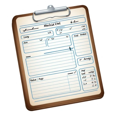 Examination finding sticker