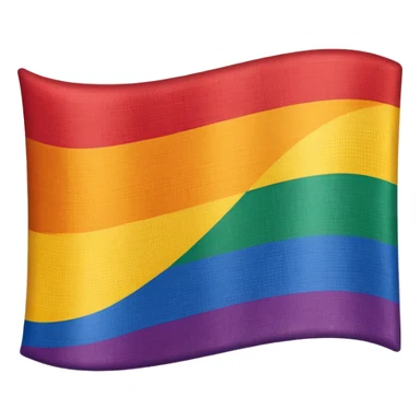 The lesbian flag sticker