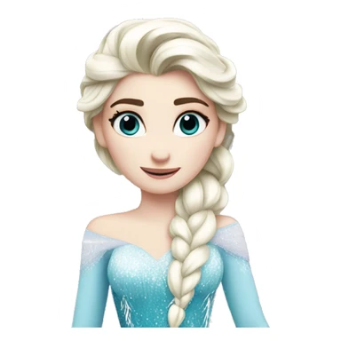 elsa  sticker