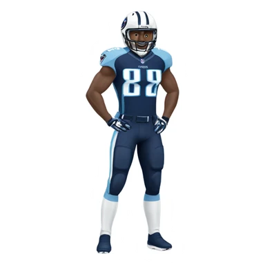 tennessee titans player sticker