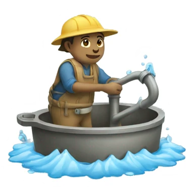 water puller sticker