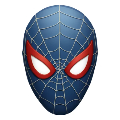 Spiderman-mask sticker