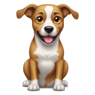 DOG WITH BIFOICALS sticker