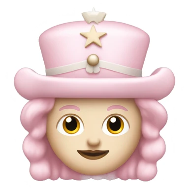 Light pink nutcracker sticker