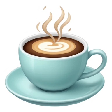 Cute Pastel coffee sticker