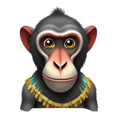 mandrill sticker