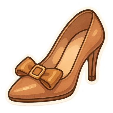 Luxury women’s shoes sticker