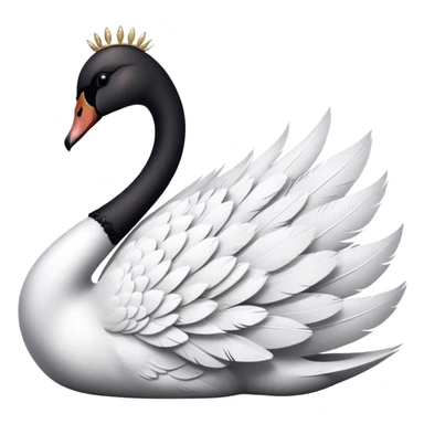 Cisne negro sticker