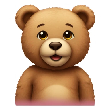 Teddy bear inlove sticker