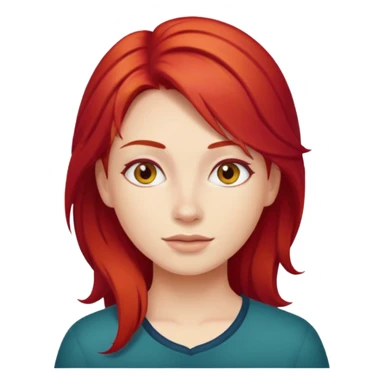 Pic à tête rouge sticker