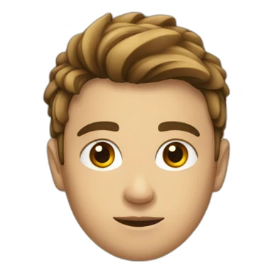 Jóven confundido sticker