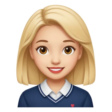 Baddie preppy aesthetic cute sassy sticker