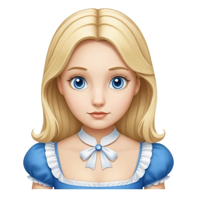 Alice from Alice in Wonderland sticker
