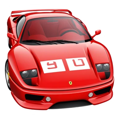 ferrari diablo  sticker