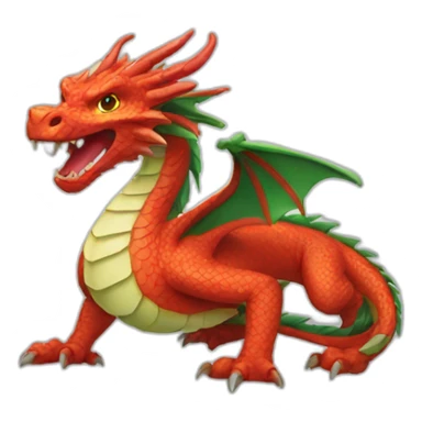 Dragon japonnais sticker