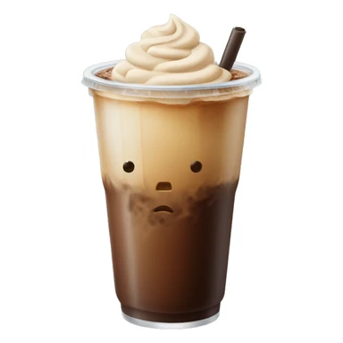 Large iced coffee drink ￼ sticker