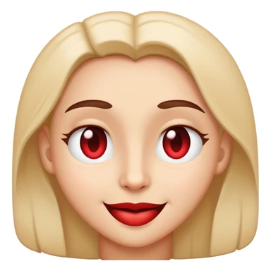 heart eyes with smirk sticker