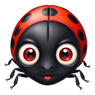 emo Lady bug sticker